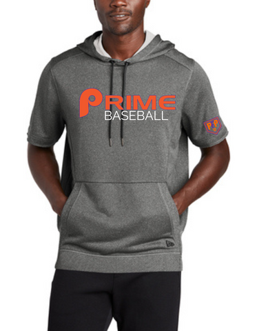 Prime Baseball Printed New Era ® Performance Terry Short Sleeve Hoodie-
