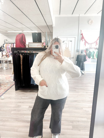 Cream Maggie Sweater