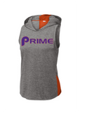 Prime Baseball Ladies  PosiCharge ® Tri-Blend Wicking Hoodie Tank