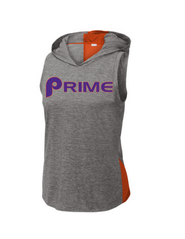 Prime Baseball Ladies  PosiCharge ® Tri-Blend Wicking Hoodie Tank