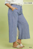Curvy Margaret Ann  Pant- Blue