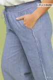 Curvy Margaret Ann  Pant- Blue