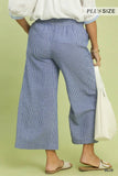 Curvy Margaret Ann  Pant- Blue