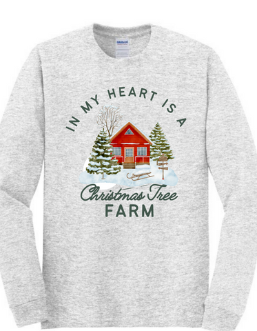 Christmas Tree Farm Printed Tee/Sweatshirt