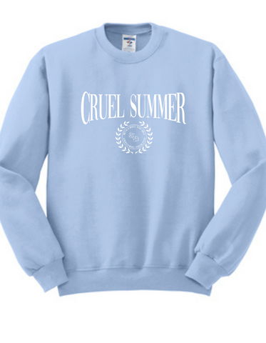 Cruel Summer Swiftie Printed Tee/Sweatshirt