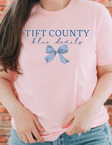 Tift County Pink Out Tees PREORDER TAT 7 days   Pink or Navy