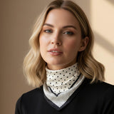 Polka Dots Print Bandana Scarf