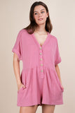 Kaci Romper- Pink