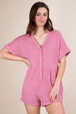 Kaci Romper- Pink