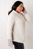 A Tad Chilly Waffle Knit Hoodie - Aero Boutique 