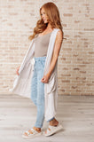 DROP SHIP ITEM Breezy Boho Sleeveless Cardigan