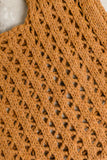 Girls Day Open Weave Bag in Tan
