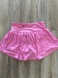 Just a Girl on the Run Skirt- Pink