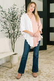Like You Do Dual Toned Button Down - Aero Boutique 