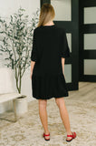 Lizzy Sunday Dress in Black - Aero Boutique 
