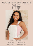 Halfway to Heaven Cropped Top in White-Drop Ship