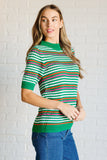 Our Situationship Knit Striped Top - Aero Boutique 
