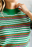 Our Situationship Knit Striped Top - Aero Boutique 