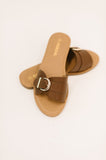 Siran Dark Tank Slip on Sandals-