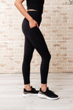 Somewhere to Start Leggings in Black