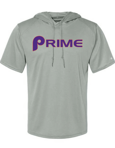 Prime Badger - B-Core ShortSleeved  Hooded Shirt - Baseball
