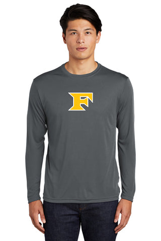 Five Star Adult Sport-Tek® Long Sleeve PosiCharge® Competitor™ Tee-  F- Iron Grey
