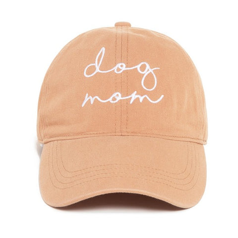 Dog Mom Embroidered Hat
