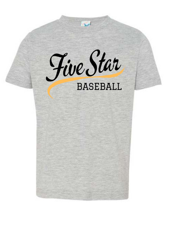 Five Star Printed Shirt —-Youth and Adult