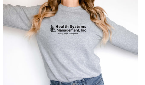 Gildan  Health Systems Management Printed Tee- Long Sleeves