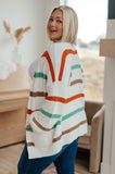 Walk The Line Cable Knit Cardigan