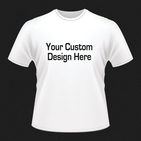 Custom Short Sleeve Tshirt-White - Aero Boutique 