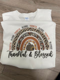 Thankful & Blessed T-shirt