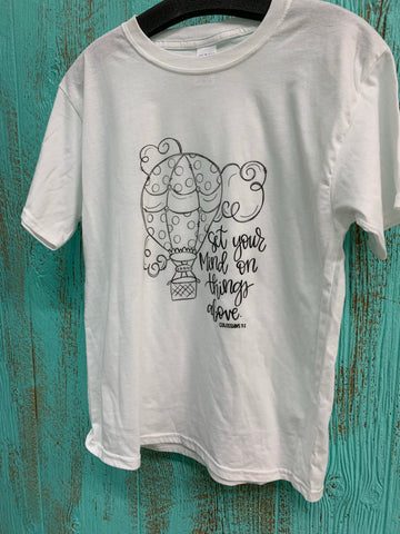Youth Coloring Tee - Aero Boutique 