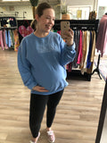 Mama Embroidered Large Sweatshirt