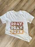 PRAY 3X Tee